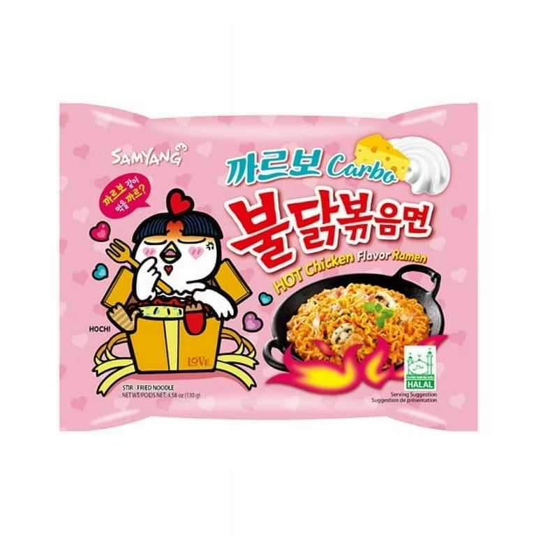 Buldak Spicy Ramen Ramen Epice Carbonara 4.58 Oz