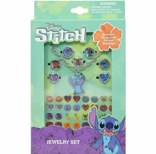 Disney Stitch Jewelry Set