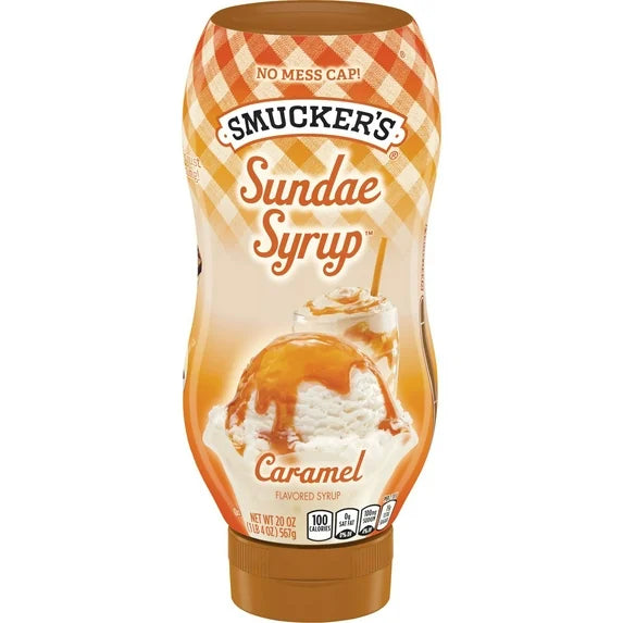 Smuckers Sundae Syrup Caramel 20 Oz