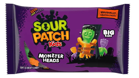 Sour Patch Kids Monster Heads 10 Oz