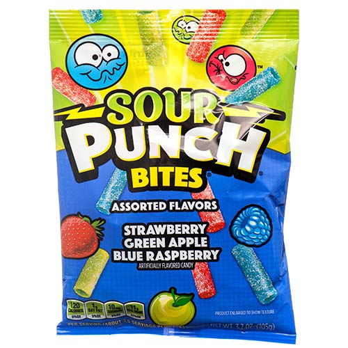 Sour Punch Bites Assorted Flavors 3.7 oz