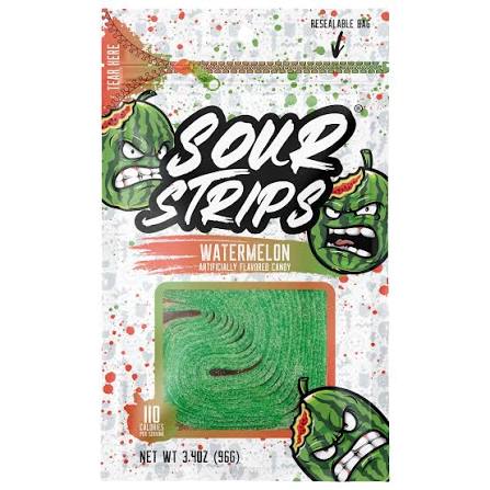 Sour Strips Watermelon 3.4 oz