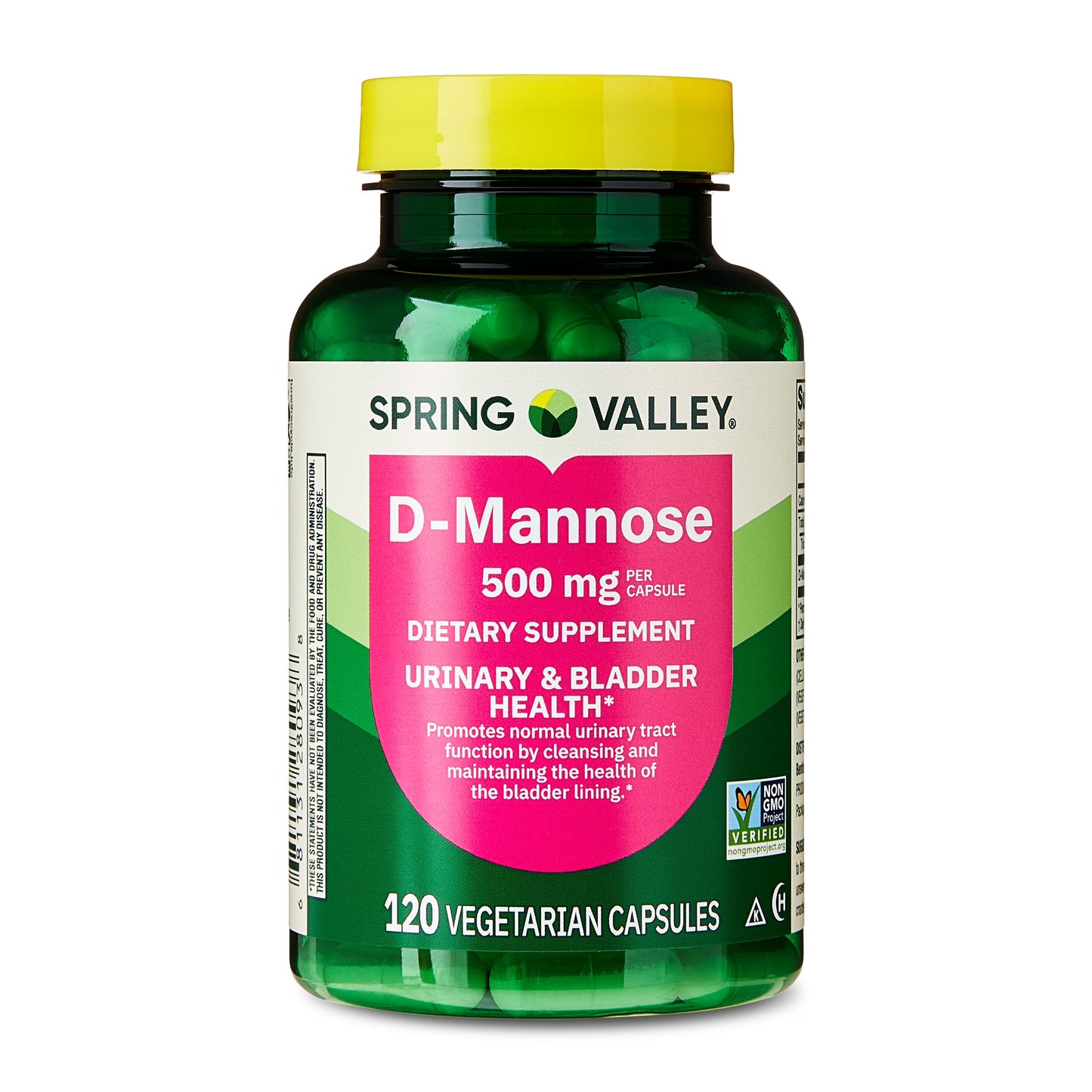 Spring Valley D-Mannose Urinary & Bladder Health 500 Mg