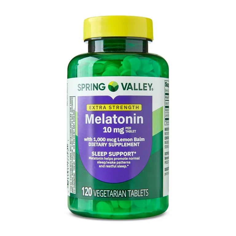 Spring Valley Melatonin 10 mg 120 tablets