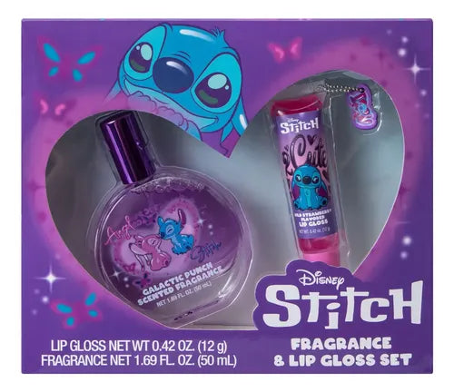 Stitch Fragrance y Lip Gloss Set