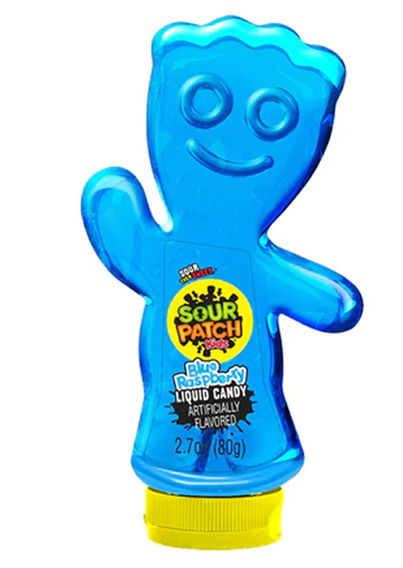 Sour Patch Kids - Blue Raspberry Liquid Candy 2.7 Fl Oz