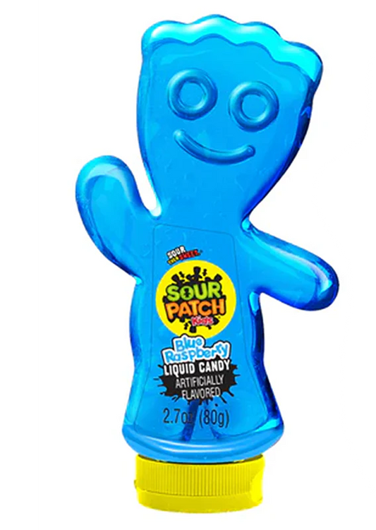 Sour Patch Kids - Blue Raspberry Liquid Candy 2.7 Fl Oz