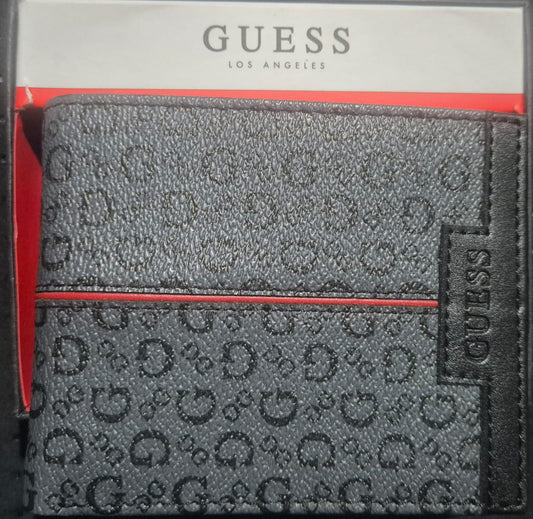 Billetera Guess Los Angeles Style Black Ns