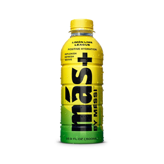 Mas+ By Messi Limón Lime League 16.9 Fl Oz