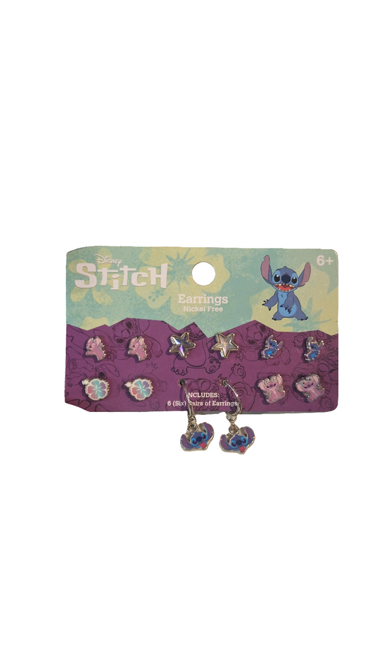 Disney Stitch Aretes