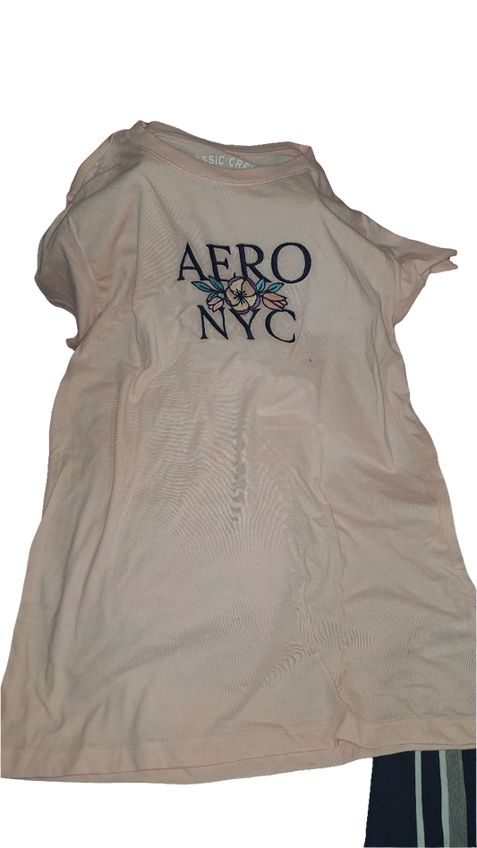 Aeropostale Classic Crew Aero NYC Blusa Mujer Talla L