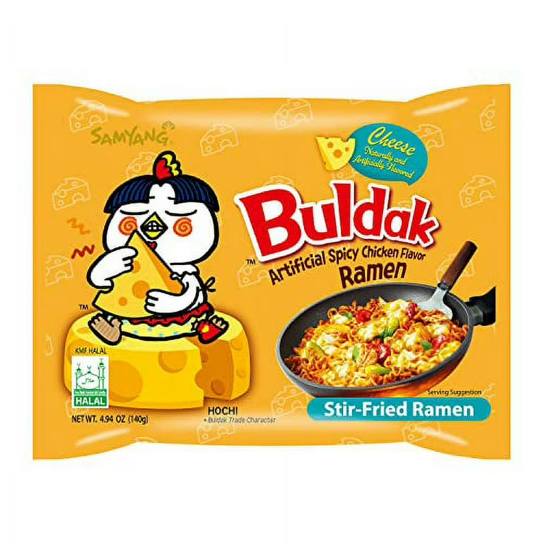 Buldak Cheese Hot Chicken Flavor Ramen 4.94 oz