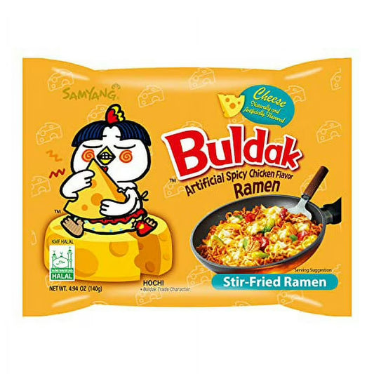 Buldak Cheese Hot Chicken Flavor Ramen 4.94 oz