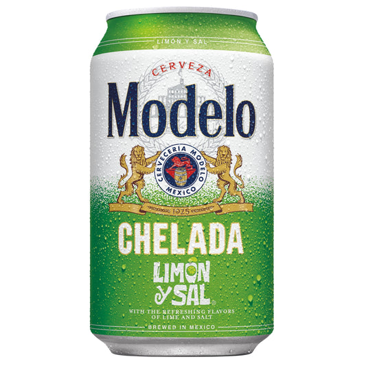 Cerveza Modelo Chelada Limon y Sal 12 fl