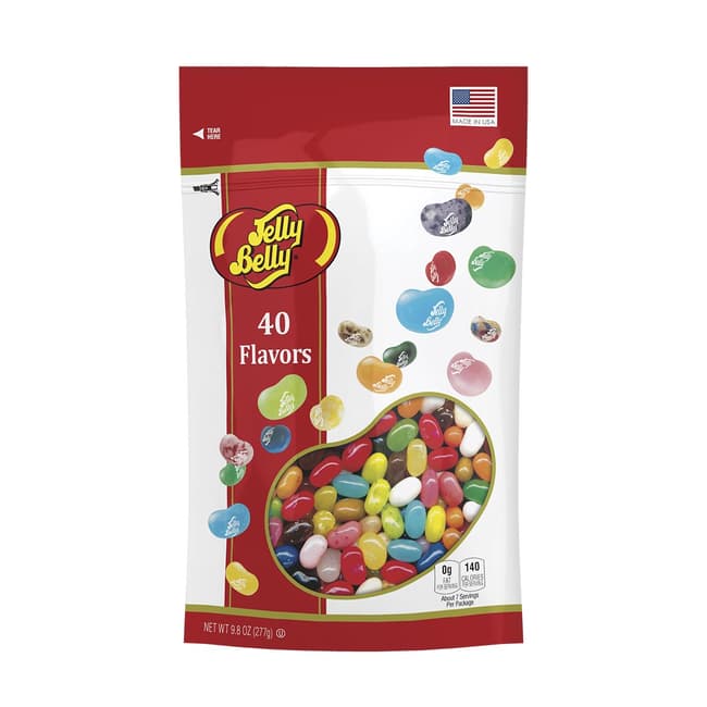 Jelly Belly 40 Flavors 9.8 oz