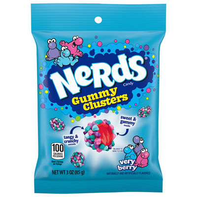 Nerds Gummy Clusters Very Berry 3 Oz