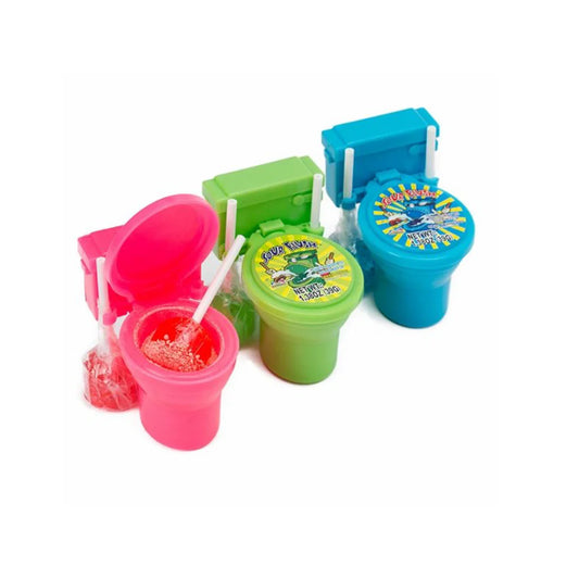 Toliet Candy Lollipop With Sour Powder