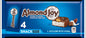 Almond Joy Cocunut & Almond Chocolate 4 Snack Size Bars 6 OZ