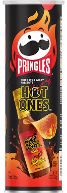 Pringles Hot Ones Los Calientes Rojo 5.5 Oz