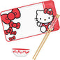 Hello Kitty Ceramic Sushi Plate Set