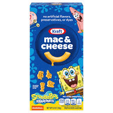 Kraft Mac & Cheese Spongebob Squarepants  5.5 oz