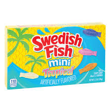 Swedish Fish Mini Tropical 3.5 oz