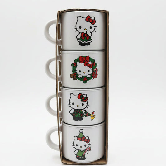 Hello kitty Stacked Ceramic Mugs