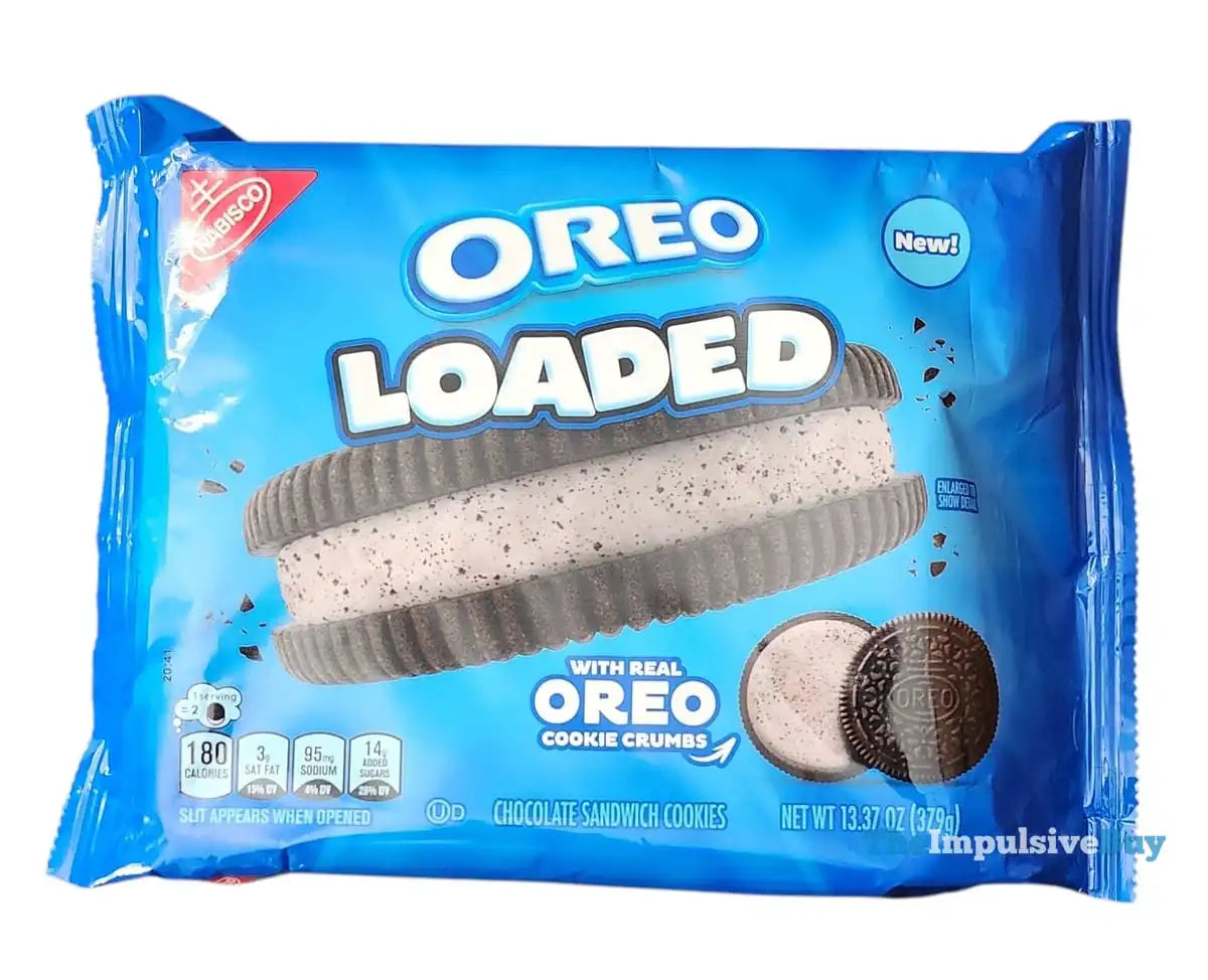 Oreo Loaded Chocolate Sandwich Cookies 13.37 Oz