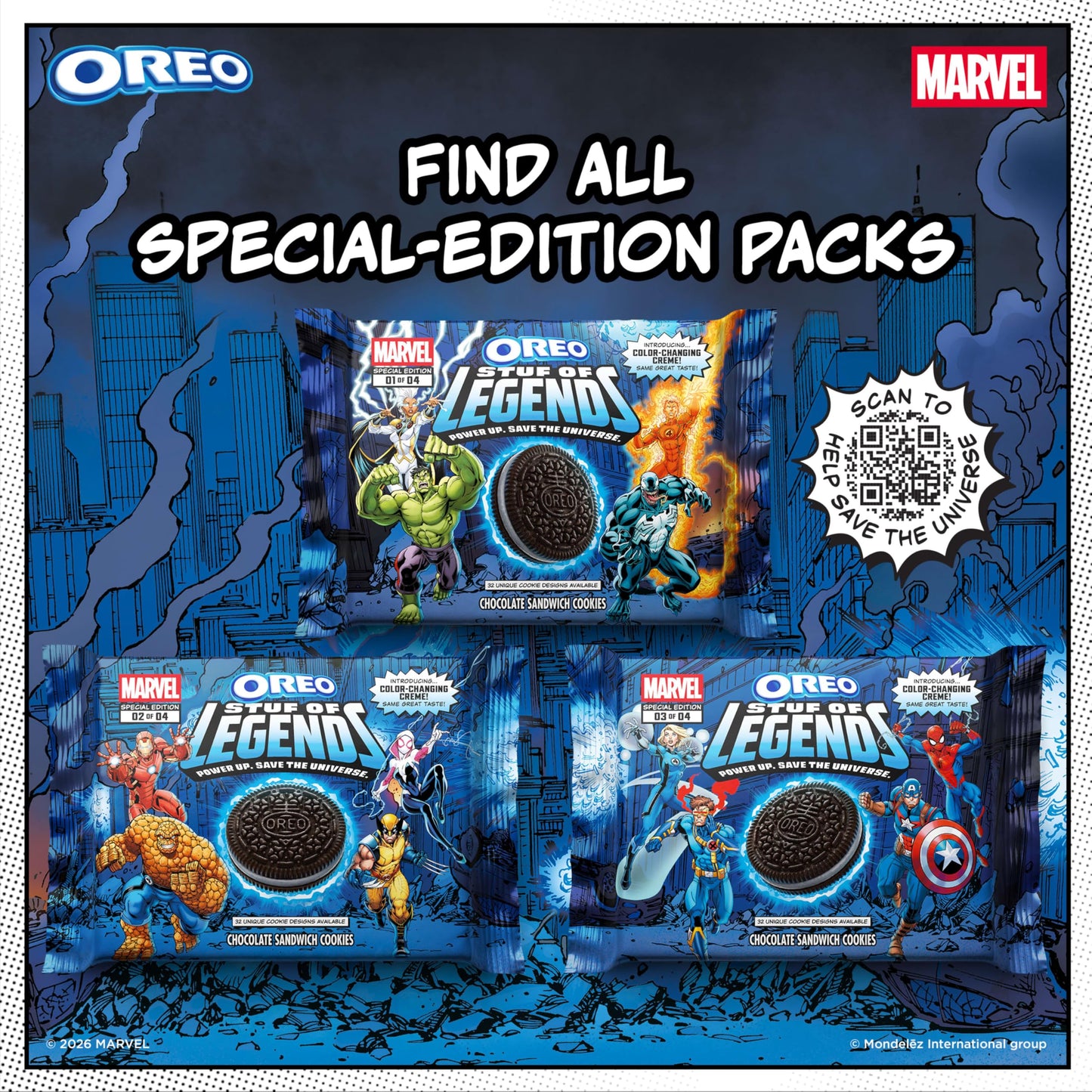 Oreo Stuf of Legends 10.68 Oz