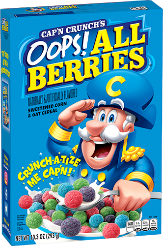 Cap'N Crunch's OOPS! All Berries 18.8 oz