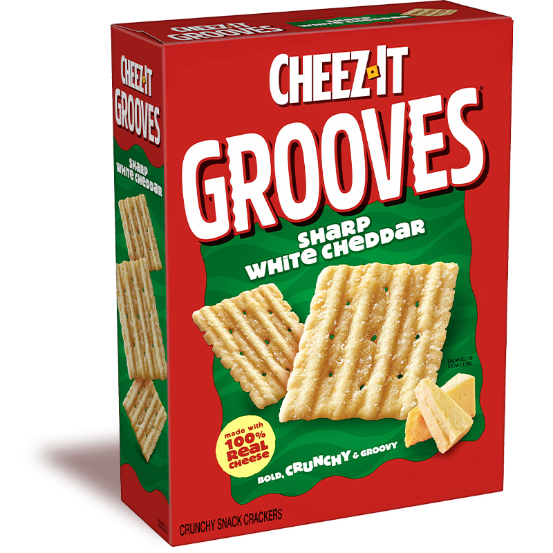 Cheez It Duos Grooves Family Size 17 oz