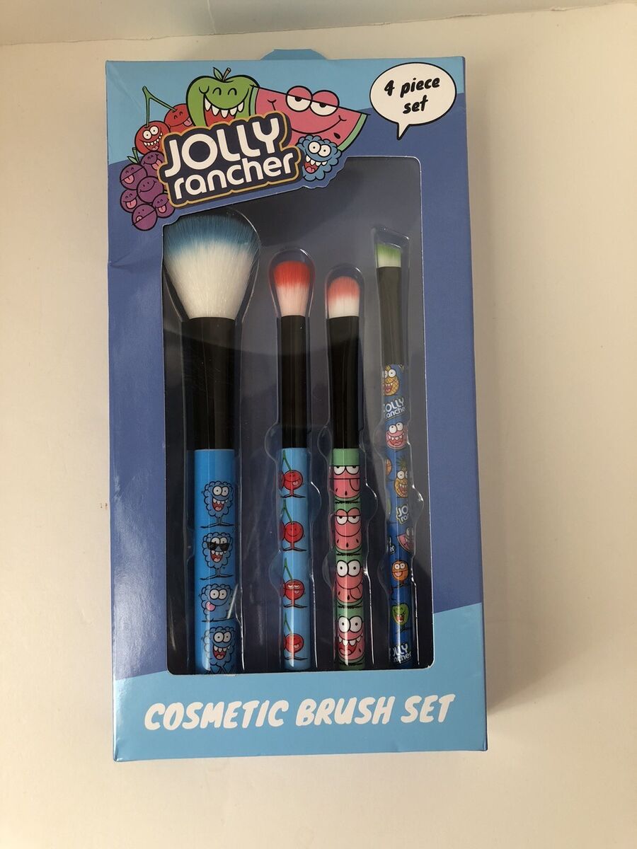 Jolly Rancher Cosmetic Brush Set 4 Piece Set