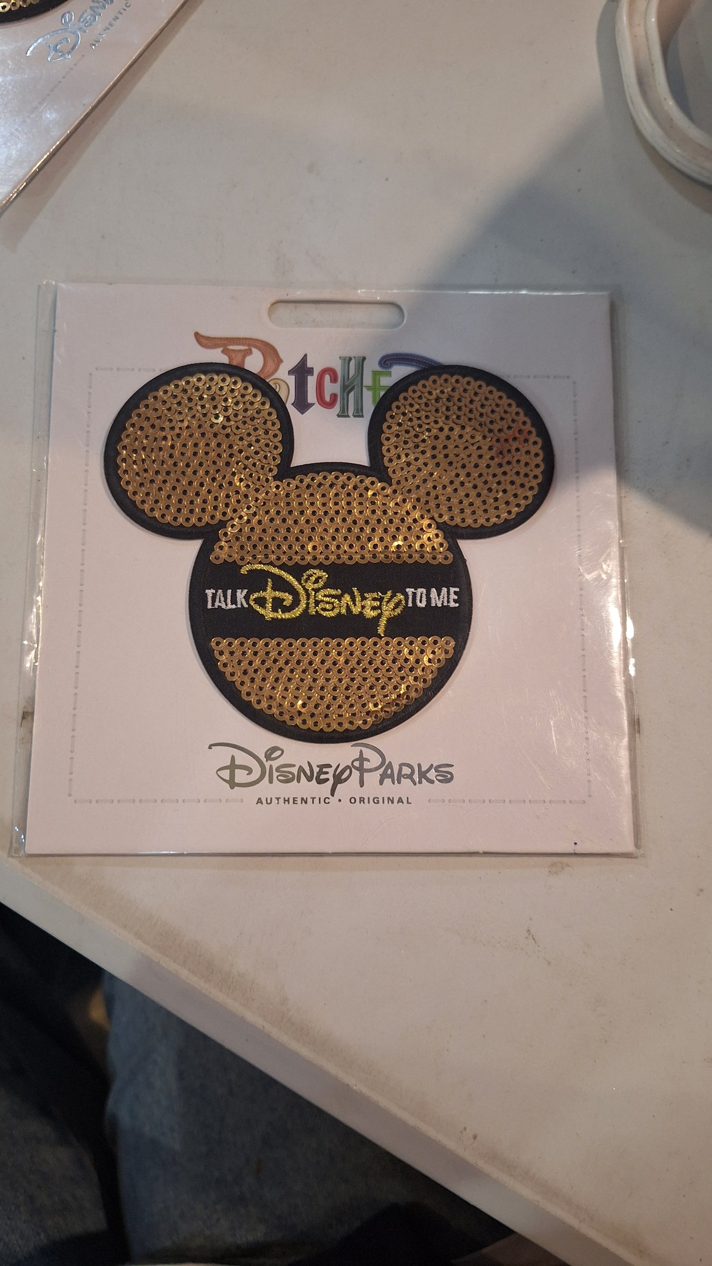 Disney Parks Patched Mickey