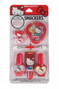 Hello Kitty Smackers 9 Piece Beauty Collection 0.16 Fl Oz