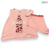 Coca-Cola Pijama 3 Piece Set Talla S