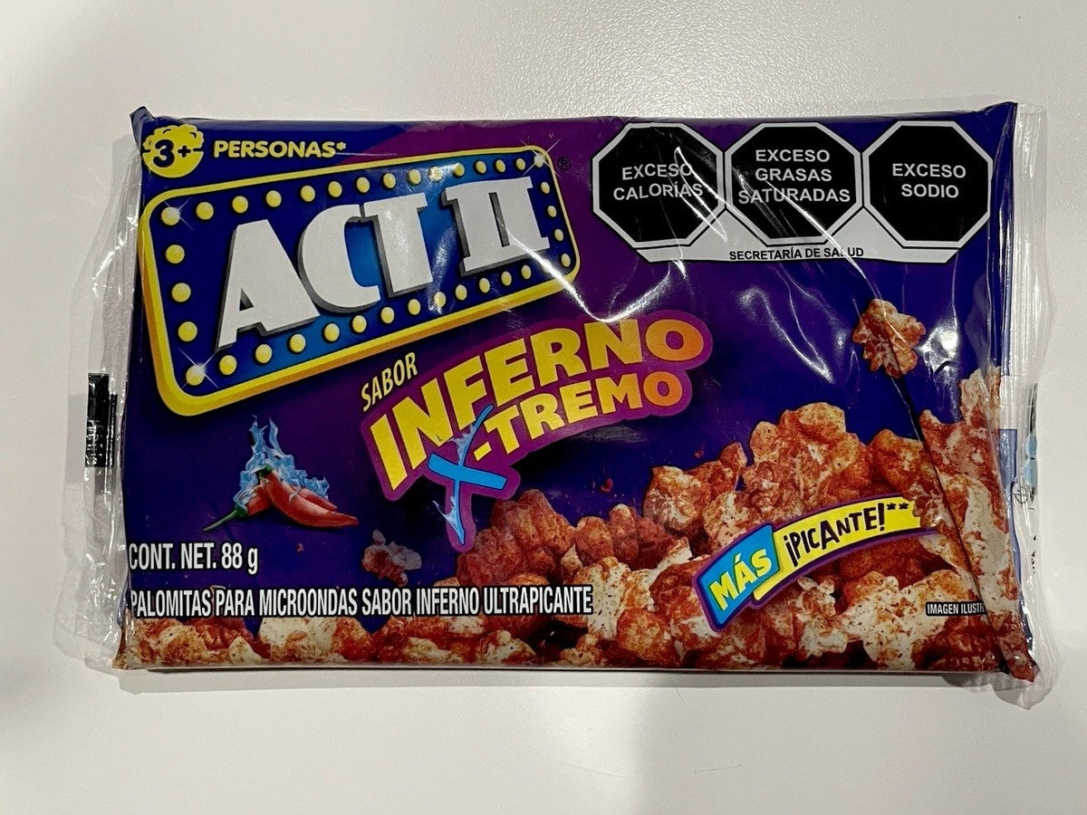 ACT II Sabor Inferno X-Tremo 88 g