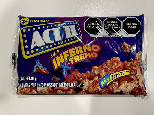 ACT II Sabor Inferno X-Tremo 88 g