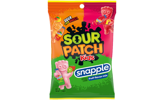 Sour Patch Kids Snapple Fruit Flavor Mix 8.02 Oz