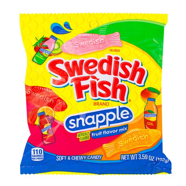 Swedish Fish Snapple 3.59 oz