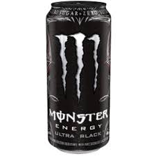 Monster Energy Ultra Black Zero Sugar 16 FL OZ