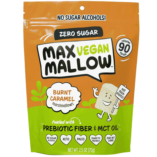 Max Vegan Mallow Zero Sugar Burnt Caramel 2.5 Oz