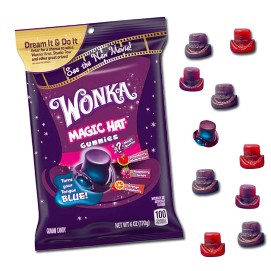 Wonka Magic Hat Gummies 4 oz